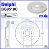 Remschijf BG9510C Delphi