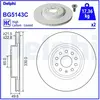 DELPHI Disques de frein pour VOLKSWAGEN: ID.3 & CUPRA: Born (Ref: BG51...