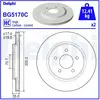 DELPHI Disques de frein pour FORD USA: Mustang (Ref: BG5170C)