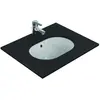 Ideal Standard Connect onderbouwwastafel ovaal 48x35cm met overloop zo...