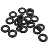 Lot de 30 O-RINGS en caoutchouc noir - HARROWS