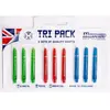 Harrows TRI PACK SUPERGRIP MEDIUM - aq/sm/rd