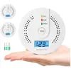 AIMIUVEI 2pcs Détecteur Monoxyde Carbone,  détecteur d'alarme Co avec Affichage numérique, Convient pour la maison/le bureau