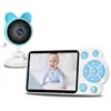 FOSMET BabyPhone, Zoom 4X, 2.4GHz Communication Bidirectionnelle, Berc...