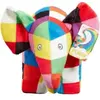 Peluche Elmer l'éléphant 22 cm