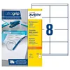 Avery Etiket az 3426 105x70mm wit 800stuks