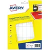 Avery Boite de 448 Etiquettes multi usages 48,5 x 18,5 mm Blanc