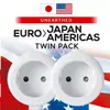 Adaptateur secteur GO TRAVEL Europe vers Japon / Etats-Unis