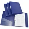 Rapesco Classeurs - A4 - 4 anneaux - Polypro - Bleu - Dos 35mm - Lot de 4