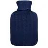 Cassandra Bouillotte Tricot Bleue Marine 1,8L
