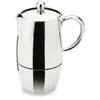 Bellux cafetière expresso en acier inoxydable 6 tasses