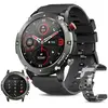 TIDUCEL Montre Connectée Homme Qualité Militaire, Smartwatch Avec Appel Bluetooth, 20 Modes Sports, Aventure En Plein Air, Fréquence [u109]