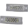 Union 71734797 2 PCS LED Licence Numéro Plaque Lumière Pour Fiat Panda...