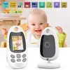 PRUMYA Babyphone ,Bébé Moniteur 2,4 GHz avec Capteur de Température Communication Bidirectionnelle Vision Nocturne