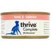 6x75g Thrive Complete thon, saumon - Pâtée pour chat