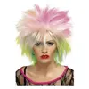 Smiffys Perruque punk annees 80 multicolore
