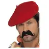 Béret adulte rouge - SMIFFY'S - Mixte - Intérieur