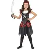 Smiffys Verkleedkleding meisje | Piraatje met doodshoofd | maat 134-140