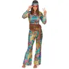 Smiffys Dressing Up & Costumes | Costumes - 60s Groovy - Hippy Flower Power Costume