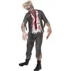 Smiffys "Schooljongen Zombie kostuum voor heren Halloween  - Verkleedkleding - Small"