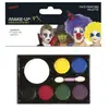 Smiffys Palette de maquillage fard gras 7 couleurs
