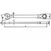 Teng Tools Clé mixte type racagnac Teng Tools 600513RF