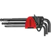 Jeu de 9 clés Allen à tête sphérique 1,5 à 10 mm Teng Tools 1499MM