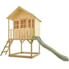 Maisonnette - TP TOYS - COLLINE - sur pilotis - toboggan 18 m - bac à ...