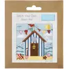 Mini Kit Point de Croix Beach Hut 13 x 13 cm   Trimits(...) -