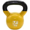 Urban Fitness Kettlebell 14 Kg Staal/vinyl Zwart/geel