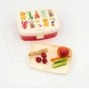 Lunchbox met tray - dieren - colourful creatures - Rex London