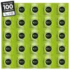 EXS Condoms Preservativos Ribbed, Dotted & Flared 100 pack