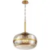 Eurofase LED Hanglamp Nottingham | 3X E27 Max 40W | Antique Brass