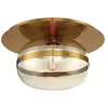 Eurofase LED Plafondlamp Nottingham | 1X E27 Max 40W | Antique Brass