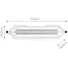 Eurofase LED Wandlamp Espada | 23W 3000K 930 | Polished Chrome