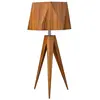 Accord Houten LED Tafellamp Angular | 1X E27 Max 40W | Teak