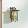 ELSTEAD Kichler LED Wand Buitenlamp Morris | 1X E27 Max 60W | IP44 | Dimbaar | Distressed Copper