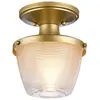 QUOIZEL Plafonnier Dublin 1XE27 h: 20.5 ø: 18.2 IP44