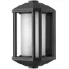 ELSTEAD Hinkley LED Wand Buitenlamp Castelle | 1X E27 Max 60W | IP44 | Dimbaar | Black