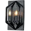 QUOIZEL Mur Vanguard E14 40W Steel Altschwarz l: 12,2 cm b: 18cm Ø18cm Dimmable