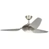 Elstead Lighting Voya ventilateur de plafond silencieux avec lumière L...