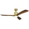 Elstead Lighting Ridley II, Ventilateur, Marron