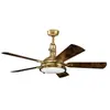 Elstead Lighting Hatteras Bay ventilateur de plafond silencieux avec l...