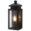 Elstead Lighting LED Wand Buitenlamp Matlock | 1X E14 Max 60W | IP44 | Dimbaar | Old Bronze