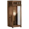 Elstead Lighting LED Wand Buitenlamp Holborn | 1X E14 Max 40W | IP44 | Dimbaar | Dark Bronze