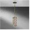 ELSTEAD Lampe suspendue Lucia 1xe27 h: 34.5 ø: 17,1
