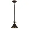 QUOIZEL Lampe suspendue Emery 1XE27 h: 22.9 ø: 20.3