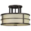 FEISS Plafonnier Fusion 3XE27 h: 22.9 l: 34.3 b: 34.3