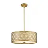 ELSTEAD Lampe suspendue Arabella Oriental 3XE27 h: 20.3 ø: 53.3