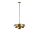 Feiss LED Pendelarmatuur Brisbin | 1X E27 Max 60W | Dimbaar | Burnishe...